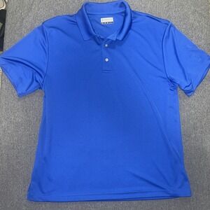 PGA Tour Shirt Men's XL Polo Blue Golf